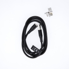 MAXLIFE MAGNETIC CABLE MXUC-03 3IN1 FAST CHARGE 3A (QC3.0) BLACK