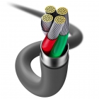 USB Cable Baseus Lighting 2m 2,4A Black