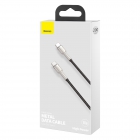 Type-C Cable Baseus Cafule Metal PD Type-C 100W 2m Black