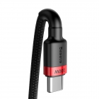 Type-C Cable Baseus Cafule PD Type-C 100W 5A 2m Black-Red