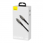 Type-C Cable Baseus Tungsten PD Type-C 100W 1m Black