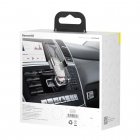 Car Mount Baseus Metal Age Gravity CD Version Black