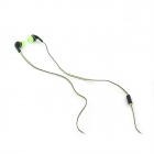 Sport Earphones Platinet with Mic Green