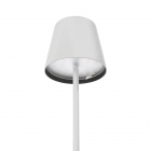 Restaurant Table Lamp Platinet Waterproof Rechargable White