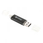 Flash Drive Platinet USB 2.0 AX-Depo + Micro USB 64GB Black