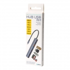 Multimedia Adapter Platinet Type-C 7in1 Aluminium