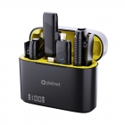 Wireless Platinet Lavalier Microphone 2 in 1 Double Mic wind Shield