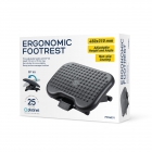 PLATINET FOOTREST ERGONOMIC 450x310x110mm MASSAGE 3 LEVELS ADJUSTMENT