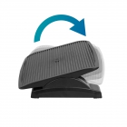 PLATINET FOOTREST ERGONOMIC 450x350x91mm 1 LEVEL BLACK