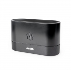 PLATINET FLAME AROMA DIFFUSER HUMIDIFIER 180ML 4,5W BLACK + 10 ML LAVENDER ESSENTIAL OIL