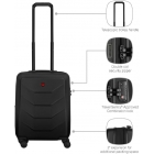 Βαλίτσα Wenger Prymo Carry On - 36L Black