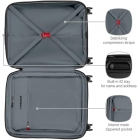 Βαλίτσα Wenger Prymo Carry On - 36L Black