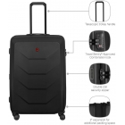Βαλίτσα ταξιδιού Wenger PRYMO 76Χ52Χ30 - 93L BLACK