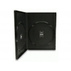 Θήκη DVD Slim Μαύρη Διπλή (9mm)