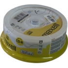 Maxell CD-R 700MB Printable Full Face CakeBox25