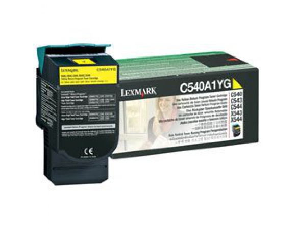 TONER LEXMARK C540A1YG