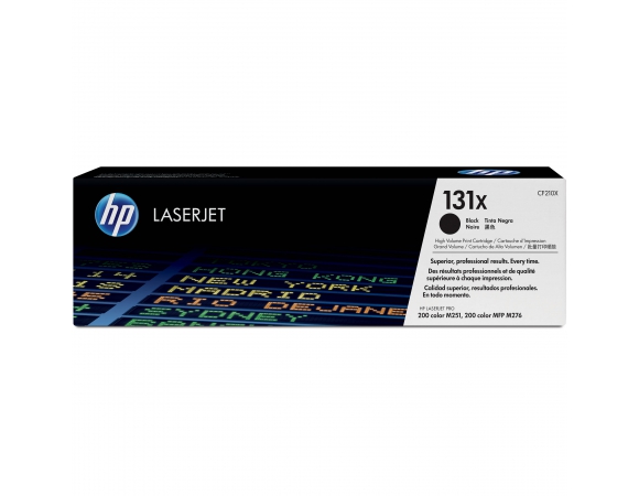 Toner HP 131X Black (CF210X) 2.4K