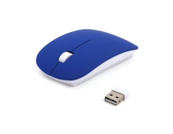 MOUSE  OMEGA OM-414 WIRELESS 2,4GHz 1000DPI RUBBER DARK BLUE