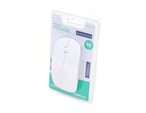 OMEGA WIRELESS 2,4GHz MOUSE 1000DPI WHITE