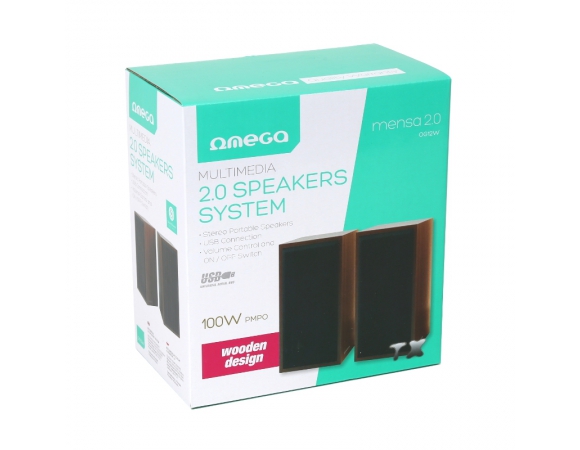 Ηχεία OMEGA MENSA USB 2.0 (OG12W)