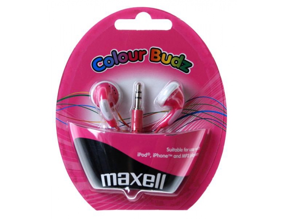 Earphones Maxell Colour Budz Purple