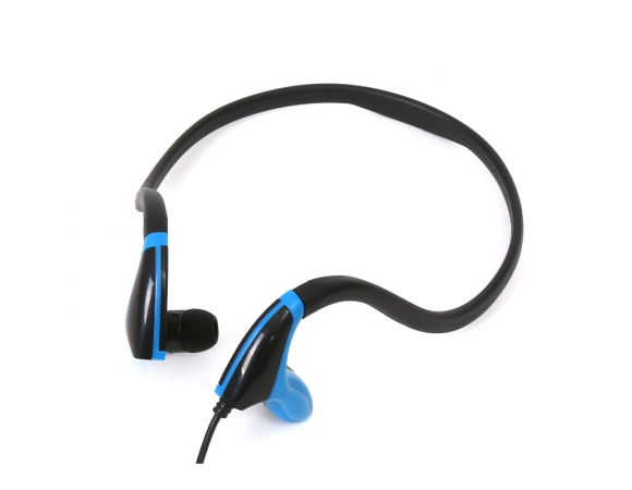 FREESTYLE IN-EAR EARPHONES + MIC SPORT FH1019 BLACK + BLUE [42442]