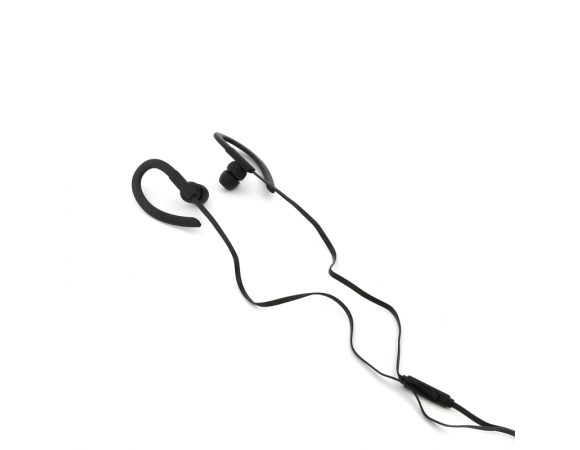EARPHONES FREESTYLE IN-EAR + MIC SPORT FH1014 BLACK [42865]