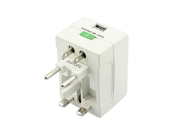 Travel Power Adaptor Omega 4in1