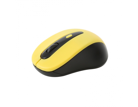 Mouse Omega Wireless 800-1200-1600 DPI Black/Yellow