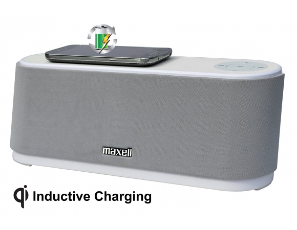 Ηχείο Maxell MXSP-WP2000 Bluetooth Wireless with Qi Charging and NFC - White