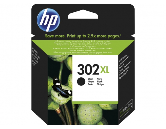Μελάνι HP 302 XL Black (F6U68AE)