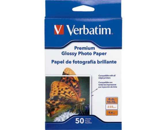 Photo Paper Glossy Verbatim 20 Sheets