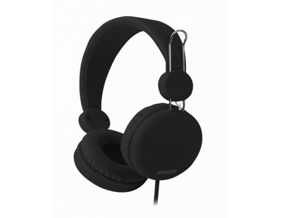 Headphones Maxell 303640 Spectrum with In-Line Microphone - Black