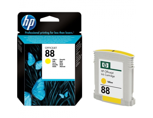 Μελάνι HP No 88 Yellow (C9388AE)