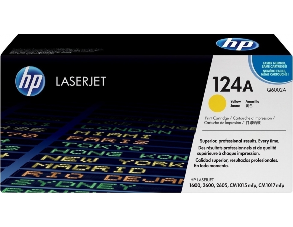 TONER HP 124A Yellow (Q6002A) 2K