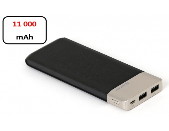Power Bank Platinet 11000 mAh + Micro USB Cable 3.0 Black