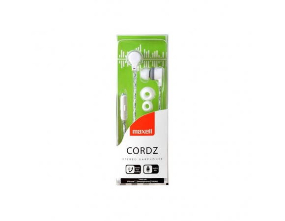 Earphones Maxell CORDZ White