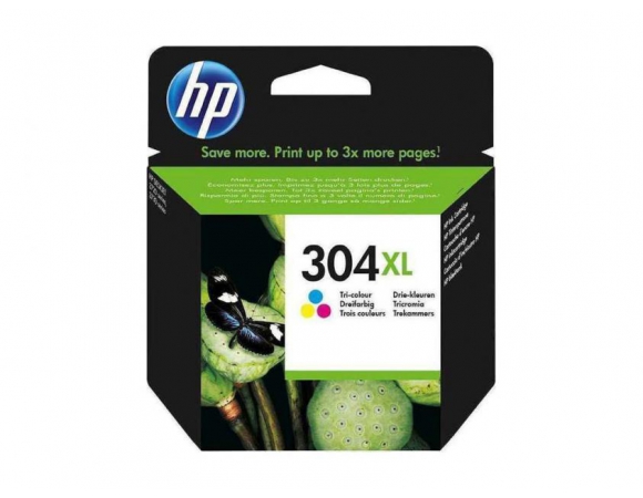 Μελάνι HP 304XL Tri-colour (N9K07AE)