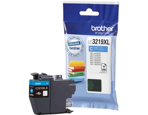Μελάνι Brother LC-3219XLC Cyan