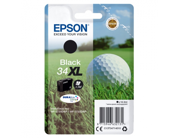 Μελάνι Epson 34XL Black (C13T34714010)