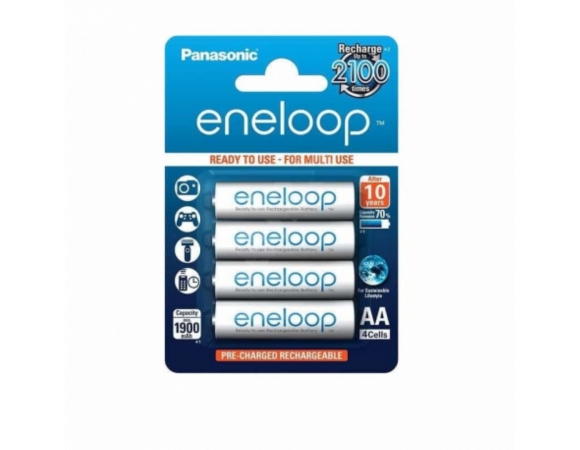 Battery Panasonic Eneloop AA 1900mAh 4pcs