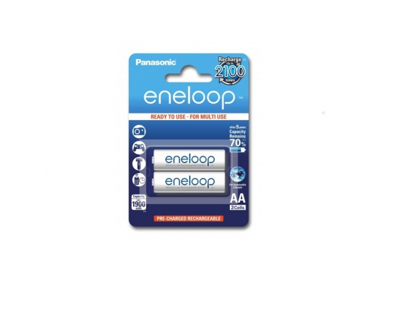 Battery Panasonic Eneloop R6/AA 1900mAh - 2 pcs Blister