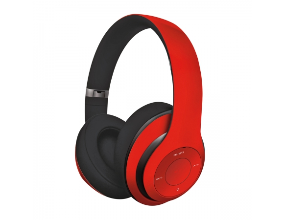Headphones Freestyle Wireless Bluetooth Red (FH0916R)