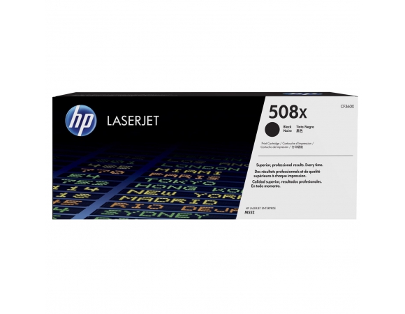 Toner HP 508X Black (CF360X) 12.5K