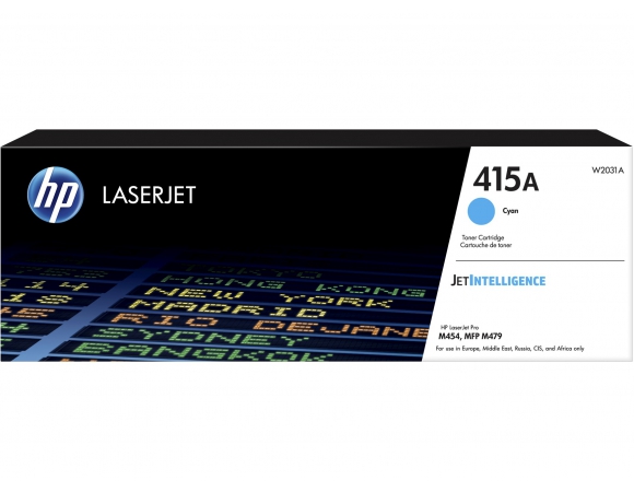 Toner HP 415A Cyan (2.1k) (W2031A)