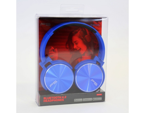 Headphones Freestyle FH-0917 With MIC Blue