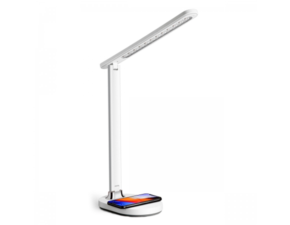Desk Lamp Platinet Wireless Charger 18W White