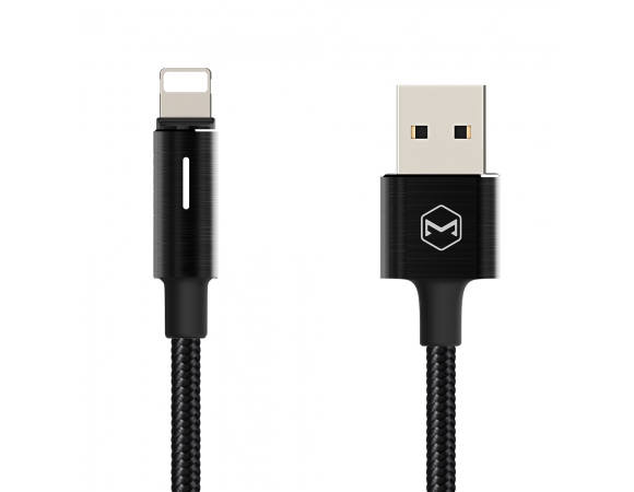 USB Cable Mcdodo King 8-pin With Auto-Power Off 1,8m Black