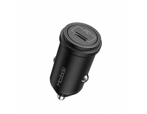 Car Charger Mcdodo Bullet USB Type-C PD 18W Black