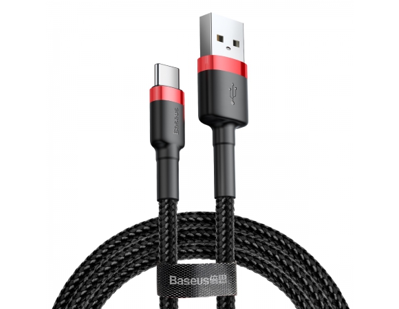 USB Cable Baseus Type-C Cafule Red-Black 2Α 2m